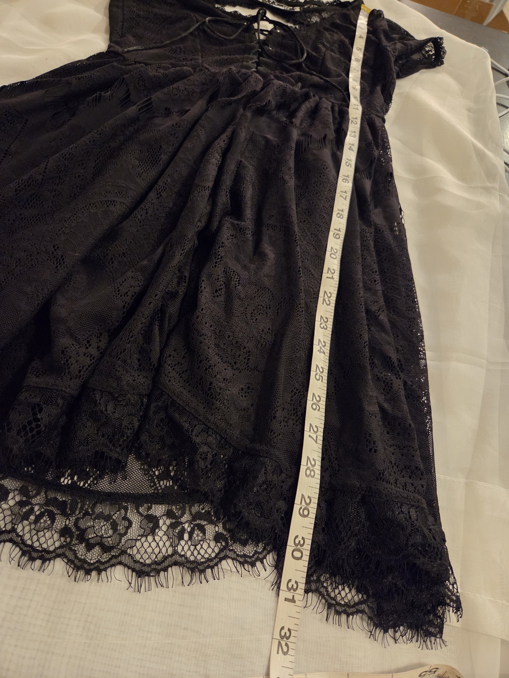 Vintage Killstar Rare Bella Morte Lost Babydoll Dress with Tie Front, XS - Picture 5 of 10